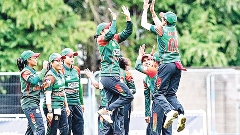 Sanjida, Nahida shine as 
Tigresses down Sri Lanka