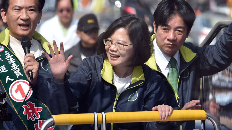 Taiwan chooses its first woman president