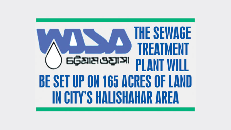 Tk 3,800cr CWASA project to ease sewage problem