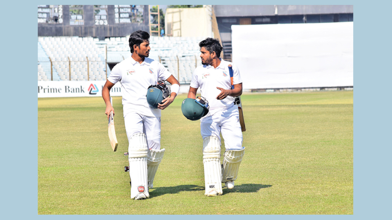 Ton-up Anamul, Al Amin Jr bolster South 1st innings