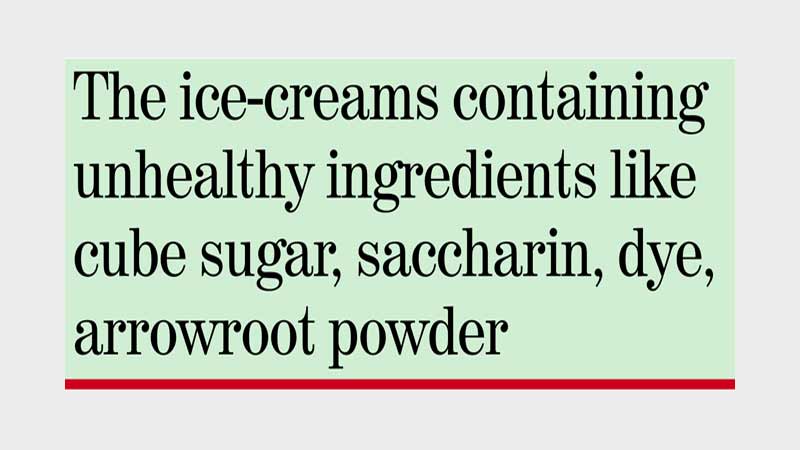 Toxic ice creams put Khulna people at serious health risk