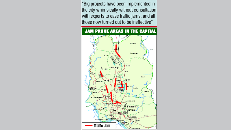 Traffic jam in Dhaka suddenly ‘turned horrific’
