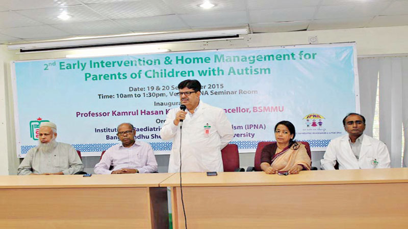 Training for parents of children  with autism held