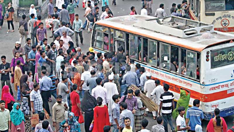 Anarchy in the capital�s mass transportation sector