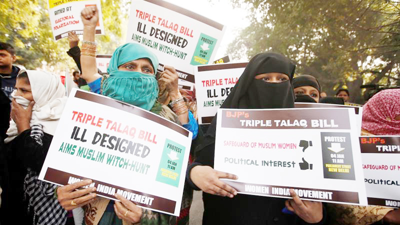 Triple talaq in India now a criminal offence