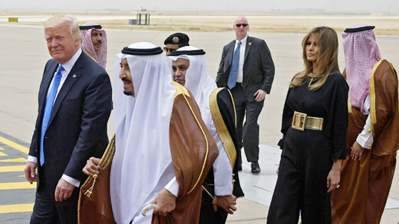 Trump’s first foray into the international stage 