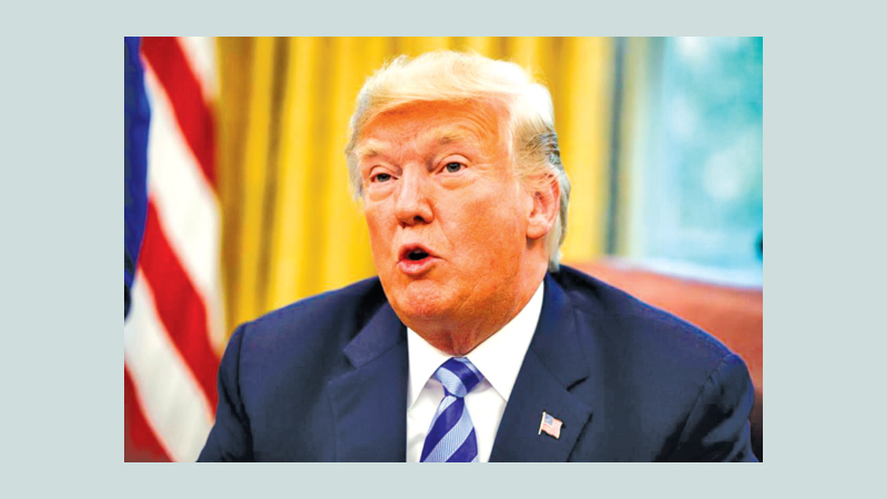 Trump jabs union head over NAFTA remarks