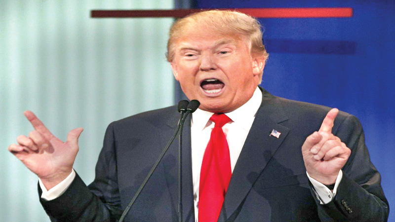 Trump lashes out at Democrats 