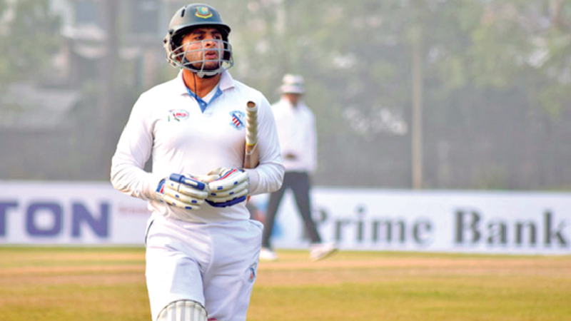 Tushar Imran hits 25th first class century