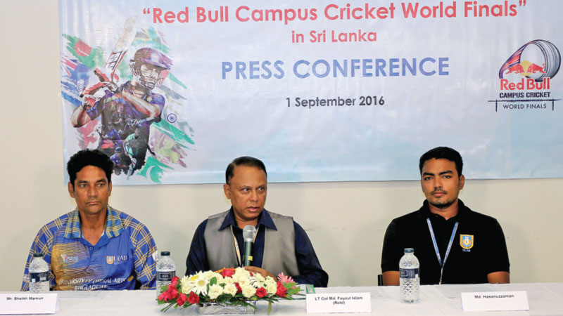 ULAB to play in Red Bull World Campus Cricket in SL