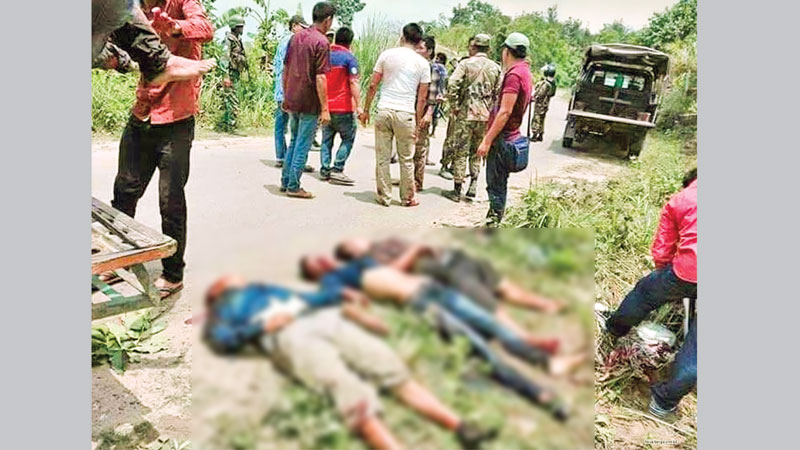 UPDF faction chief among 5 shot dead in Rangamati
