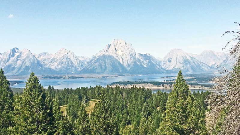 The Teton Mountains 