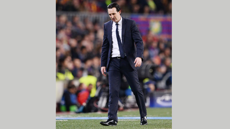 PSG boss gets ‘full support’ 
despite Barca horror show