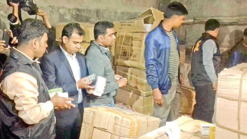 Unauthorised drugs seized in Barisal; Indo-Bangla Pharma fined Tk 3 lakh