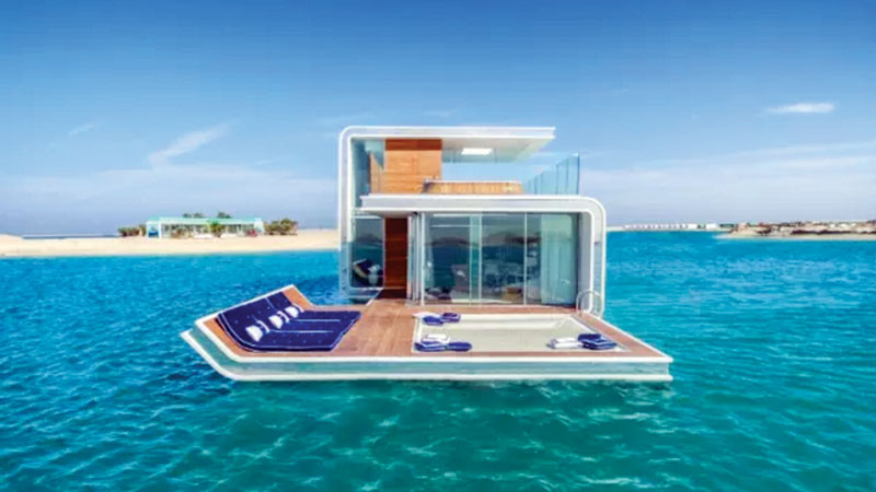 Underwater villas making waves