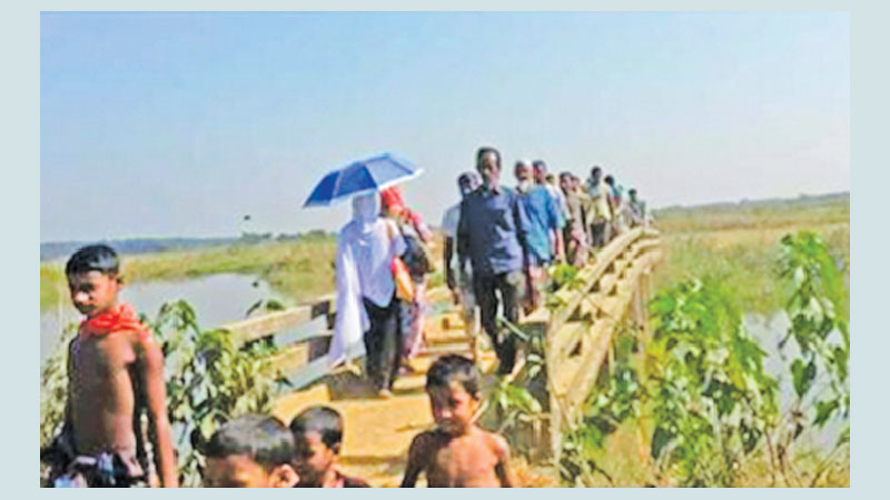 Unique show of love for Bangabandhu family