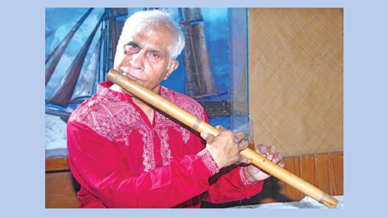 Solo flute recital by Ustad Azizul Islam today