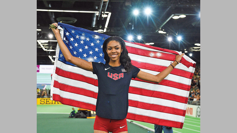 Americans dominate on final day of world indoors 