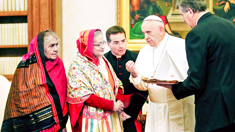 Keep up pressure 
on Myanmar