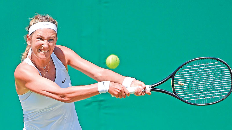 New mum Azarenka steps up title bid