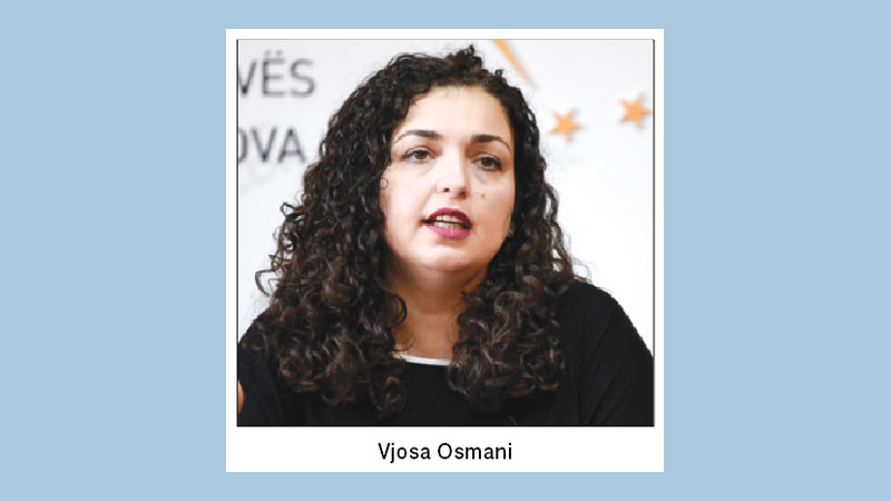 Vjosa Osmani bids to become  Kosovo’s first woman PM 