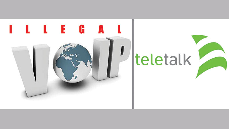 Teletalk sits pretty despite 
involvement in illegal VoIP