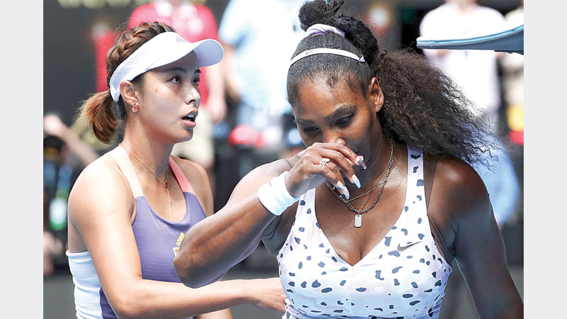 Wang shatters Williams’ Grand Slam record bid