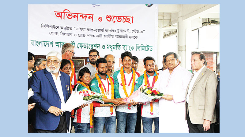 Warm welcome to archer Ruman