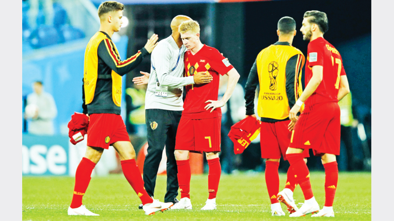 We gave it our all, says De Bruyne 