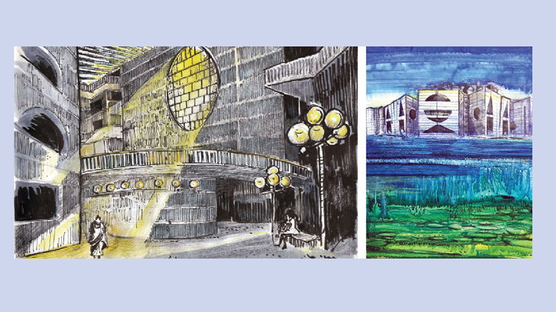 Week-long solo sketch exhibition begins at AFD tomorrow