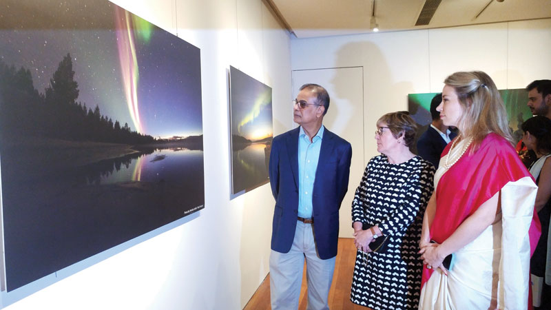 Weeklong photo exhibition 
‘Land of Northern Light’ underway
