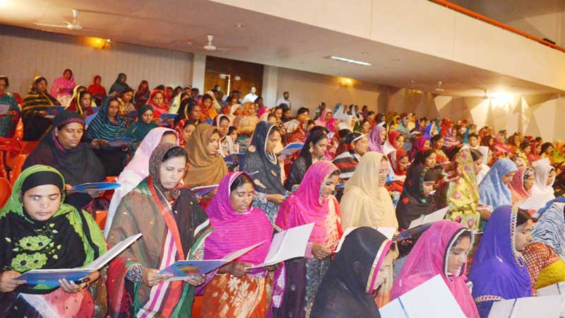 186 women UZ members 
sowrn in in Rajshahi