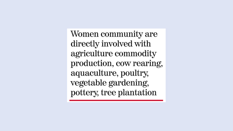 Women empowerment alleviating poverty 