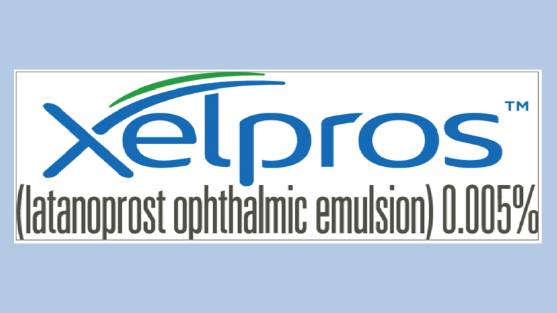 FDA approves Xelpros (latanoprost ophthalmic emulsion) to treat open-angle glaucoma or ocular hypertension