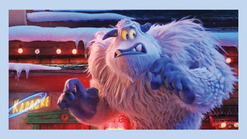 Yeti Fears Humans in Smallfoot