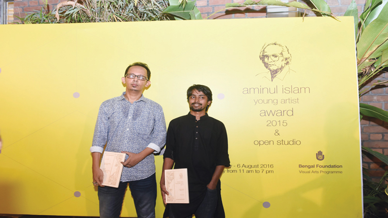 ‘Aminul Islam Young Artist Award 2015’ conferred 