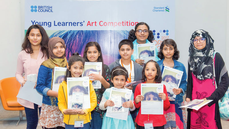 Young learners’ art contest held