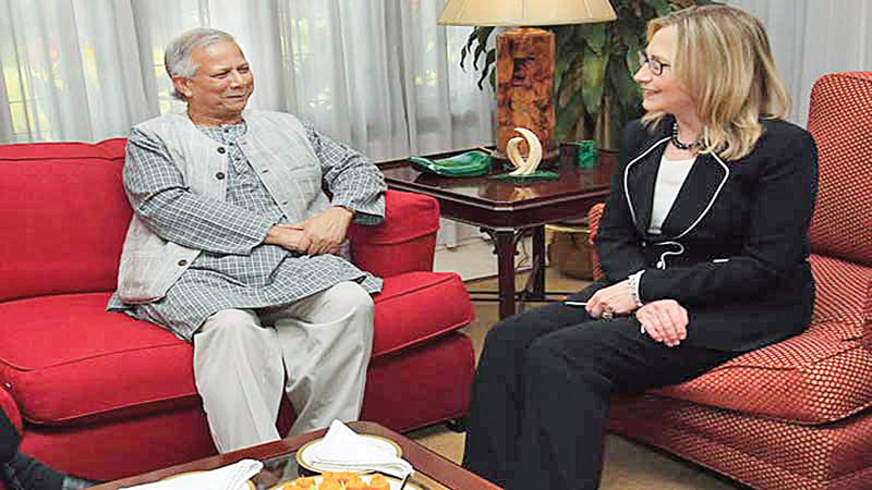 $13m US grants to Yunus 
under FBI scanner