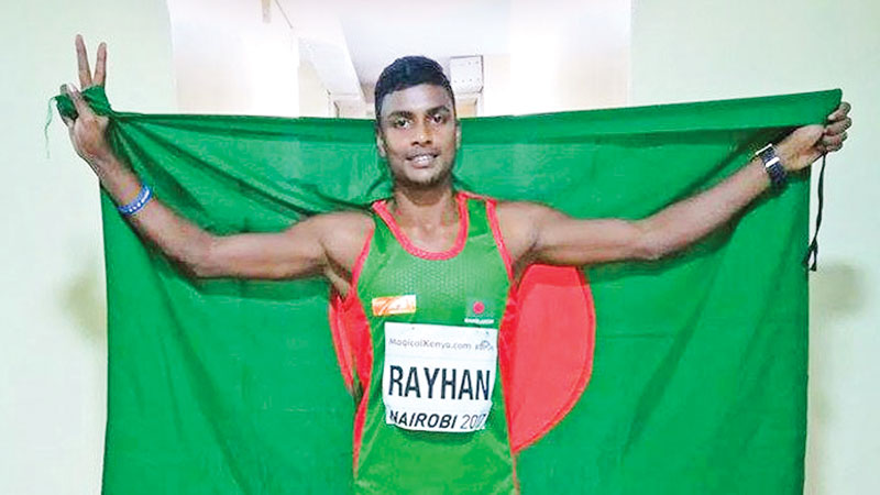 Zahir storms into 400m semis