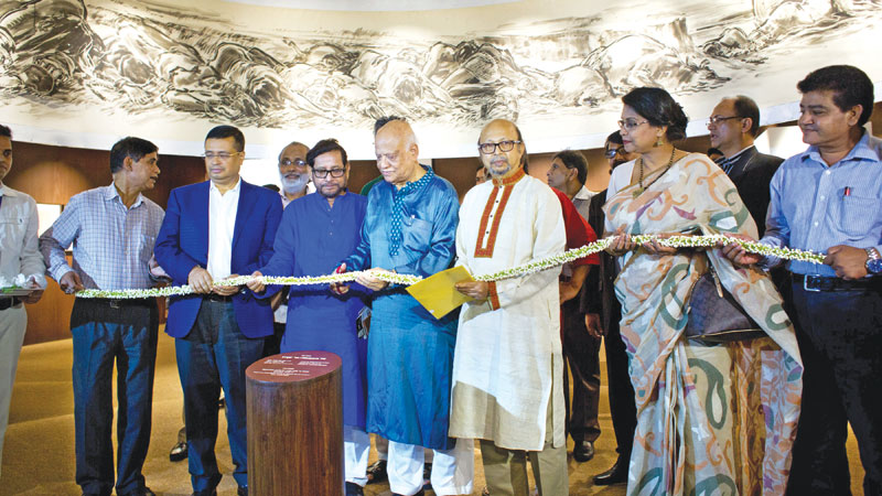 Newly decorated Zainul Abedin Gallery launched at Nat’l Museum 