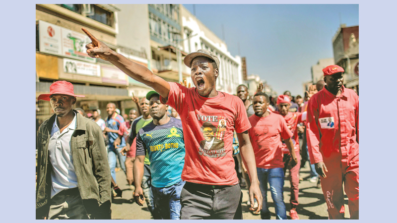 Oppn protests at fraud as ruling party wins