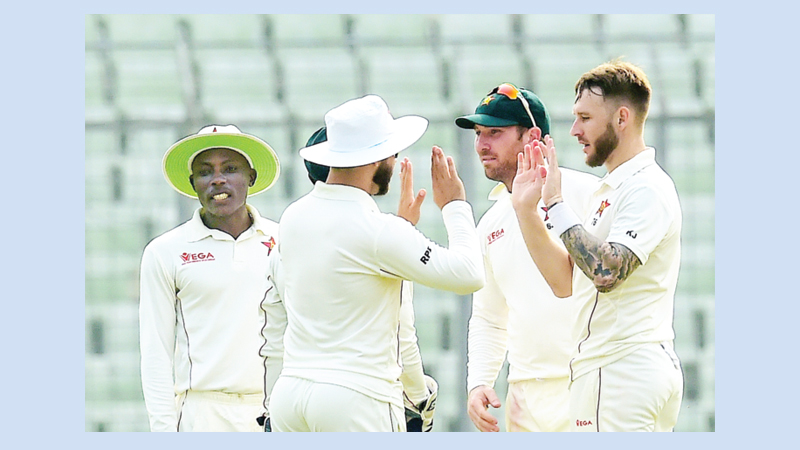 Zimbabwe still hopeful  for saving
Dhaka Test, says coach Rajput