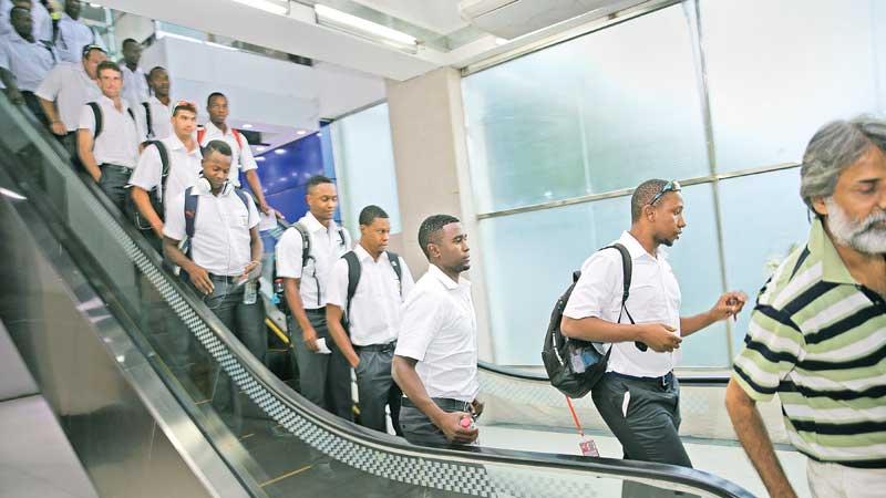 Zimbabwe cricket team in capital