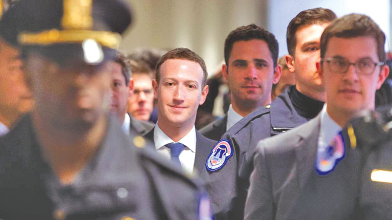 Scandal-hit Zuckerberg