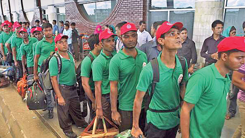 Remittance inflow falls despite 
rise in labour migration