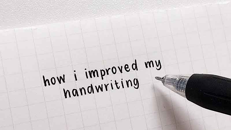 Necessity of better handwriting
