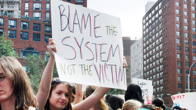 It is never her fault: Stop the culture of victim blaming