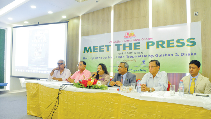 Concert for child rights awareness Friday