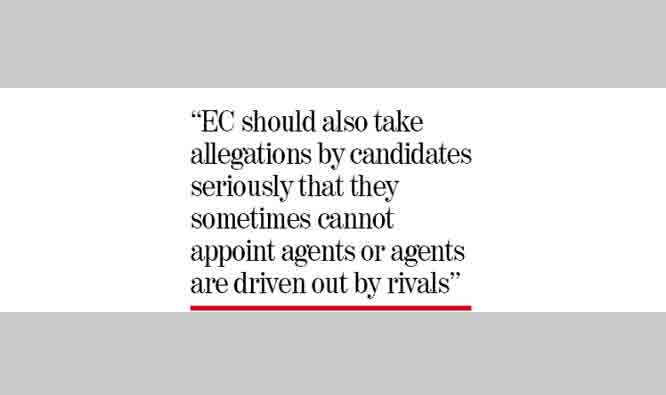 Security, presence of agents
vital to fair polls: Experts