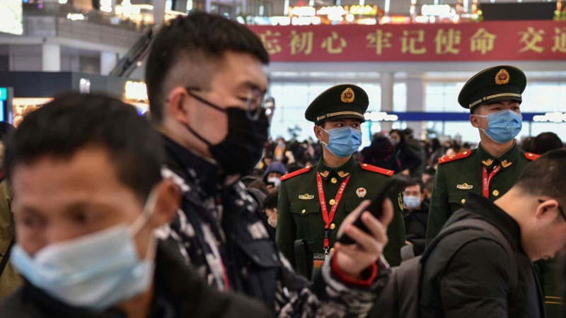 China locks down two cities to curb virus outbreak